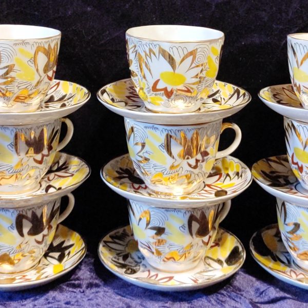 ЛФЗ «Золотые ромашки», кофейная пара 140 мл